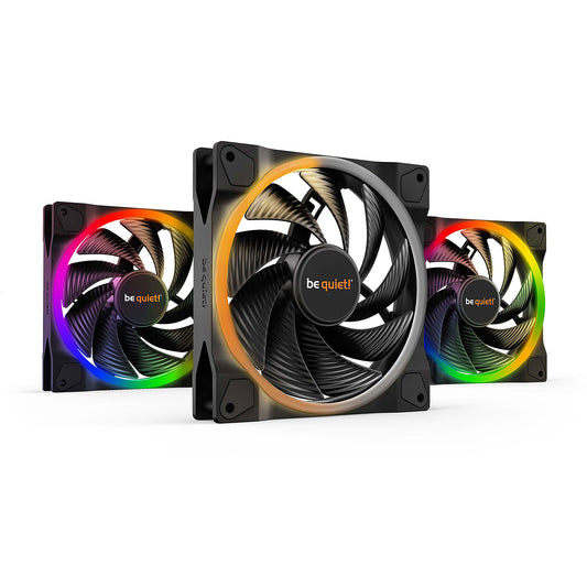 be quiet! Light Wings 140 mm PWM High Speed ARGB Triple Pack