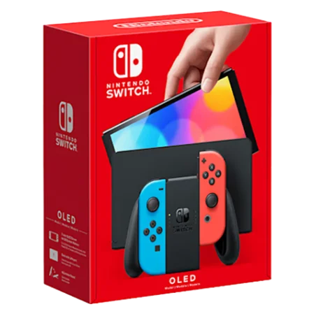 Nintendo Switch Oled - Blau und Rot