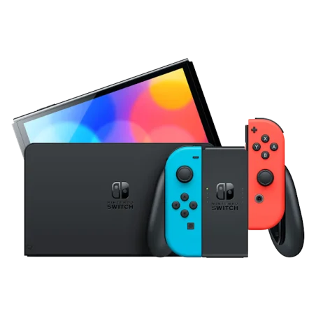 Nintendo Switch Oled - Blau und Rot